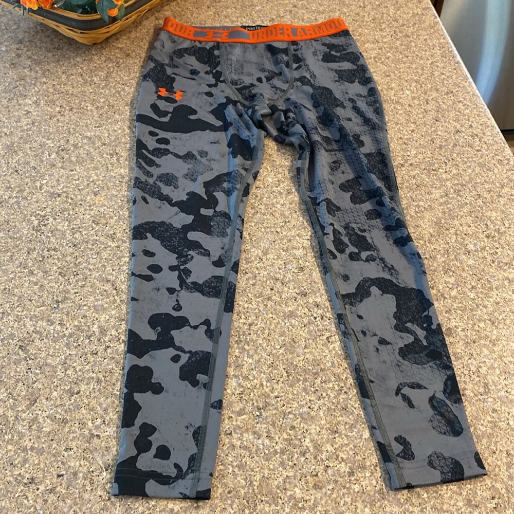 Under Armour HeatGear Compression Tights Pants Leggings Medium - Picture 8 of 15